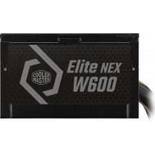 Cooler Master Elite NEX White 230V 600 fonte de alimentação 600 W 24-pin ATX ATX Preto