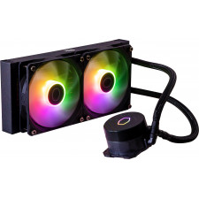 Cooler Master MasterLiquid 240L Core ARGB Processador Kit de arrefecimento líquido 12 cm Preto