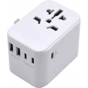 Ewent EW1470 adaptador de energia Universal Branco