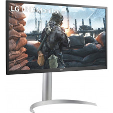 LG 27UP550P-W monitor de ecrã 68,6 cm (27") 3840 x 2160 pixels 4K Ultra HD Prateado, Branco
