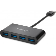 Kensington UH4000 Concentrador USB 3.0 de 4 portas — Preto