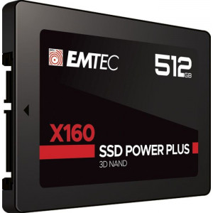 Emtec X160 2.5" 512 GB Serial ATA III QLC 3D NAND