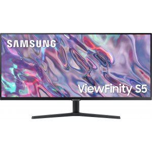 Samsung ViewFinity S5 S50GC monitor de ecrã 86,4 cm (34") 3440 x 1440 pixels UltraWide Quad HD LED Preto