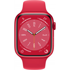 Apple Watch Series 8 OLED 45 mm Digital 396 x 484 pixels Ecrã táctil 4G Vermelho Wi-Fi GPS