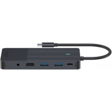 Rapoo UCM-2006 placa adaptador de interface 3.5 mm, DisplayPort, HDMI, RJ-45, USB 3.2 Gen 1 (3.1 Gen 1), USB Type-C