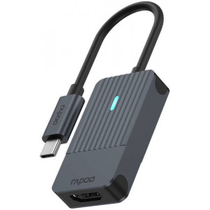 Rapoo UCA-1004 0,15 m USB Type-C HDMI Preto