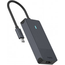 Rapoo UCM-2001 placa adaptador de interface HDMI, USB 3.2 Gen 1 (3.1 Gen 1), USB Type-C