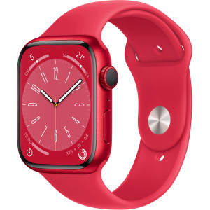 Apple Watch Series 8 OLED 45 mm Digital 396 x 484 pixels Ecrã táctil Vermelho Wi-Fi GPS