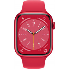 Apple Watch Series 8 OLED 45 mm Digital 396 x 484 pixels Ecrã táctil Vermelho Wi-Fi GPS
