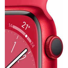 Apple Watch Series 8 OLED 45 mm Digital 396 x 484 pixels Ecrã táctil Vermelho Wi-Fi GPS