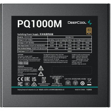 DeepCool PQ1000M fonte de alimentação 1000 W 20+4 pin ATX ATX Preto