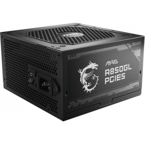 MSI MAG A850GL PCIE5 fonte de alimentação 850 W 20+4 pin ATX ATX Preto