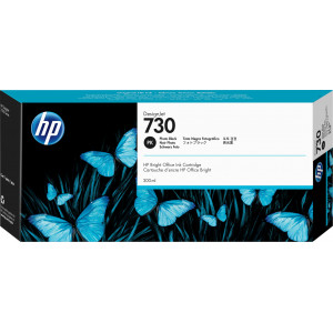 HP Tinteiro DesignJet 730 Preto Fotográfico (300 ml)