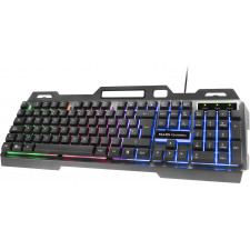 Mars Gaming MK120PT teclado USB Português Preto, Cinzento