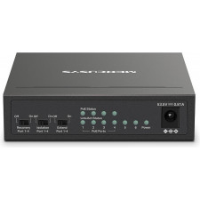 Mercusys MS106LP switch de rede Gerido Fast Ethernet (10 100) Power over Ethernet (PoE) Preto