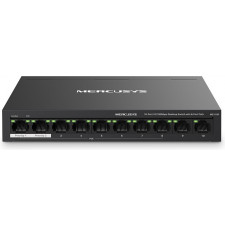 Mercusys MS110P switch de rede Gerido Fast Ethernet (10 100) Power over Ethernet (PoE) Preto