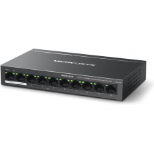 Mercusys MS110P switch de rede Gerido Fast Ethernet (10 100) Power over Ethernet (PoE) Preto