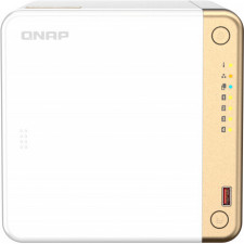 QNAP TS-462-4G servidor NAS e de armazenamento Tower Ethernet LAN Branco N4505