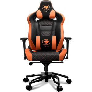 COUGAR Gaming TITAN PRO Cadeira de jogos para PC Assento acolchoado Preto, Laranja