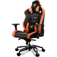 COUGAR Gaming TITAN PRO Cadeira de jogos para PC Assento acolchoado Preto, Laranja