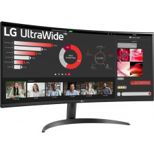 LG 34WR50QC-B.AEU monitor de ecrã 86,4 cm (34") 3440 x 1440 pixels UltraWide Quad HD LCD Preto