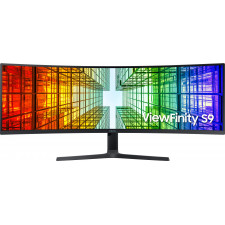 Samsung ViewFinity S49A950UIP monitor de ecrã 124,5 cm (49") 5120 x 1440 pixels UltraWide Dual Quad HD QLED Preto