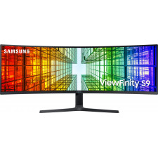 Samsung ViewFinity S49A950UIP monitor de ecrã 124,5 cm (49") 5120 x 1440 pixels UltraWide Dual Quad HD QLED Preto