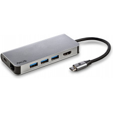 NGS WONDER DOCK 8 USB 2.0 Type-C Prateado