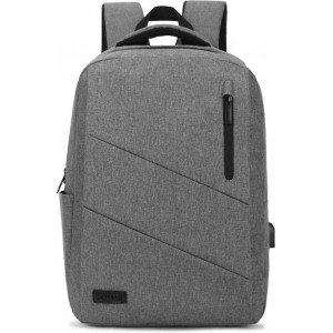 SUBBLIM City Backpack mala para portáteis 39,6 cm (15.6") Mochila Cinzento