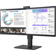 LG 34BQ77QC-B monitor de ecrã 86,4 cm (34") 3440 x 1440 pixels UltraWide Dual Quad HD LCD Preto