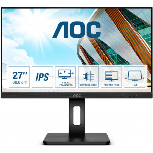 AOC P2 27P2Q LED display 68,6 cm (27") 1920 x 1080 pixels Full HD Preto