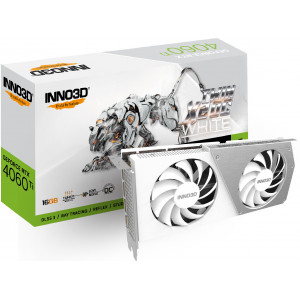 Inno3D N406T2-16D6X-178055W placa de vídeo NVIDIA GeForce RTX 4060 Ti 16 GB GDDR6