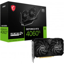 MSI GEFORCE RTX 4060 TI VENTUS 2X BLACK 16G OC placa de vídeo NVIDIA 8 GB GDDR6