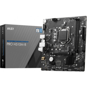 MSI PRO H510M-B motherboard Intel H470 LGA 1200 (Socket H5) micro ATX