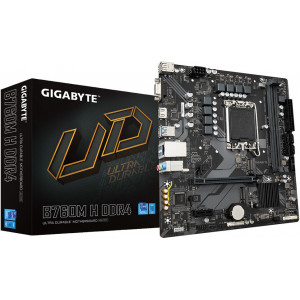 Gigabyte B760M H DDR4 (rev. 1.0) Intel B760 Express LGA 1700 micro ATX