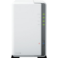 Synology DiskStation DS223J servidor NAS e de armazenamento PC Ethernet LAN Branco RTD1619B