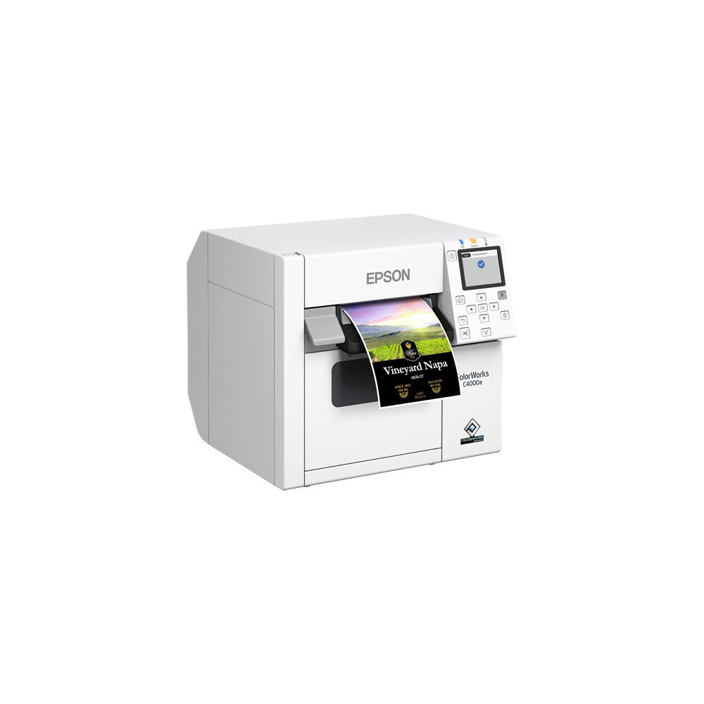 Epson CW-C4000e (mk) impressora de etiquetas Jato de tinta Cor 1200 x 1200 DPI 102 mm seg Com fios