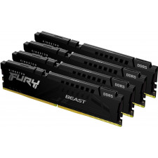 Kingston Technology FURY Beast Black XMP módulo de memória 128 GB 4 x 32 GB DDR5 5200 MHz