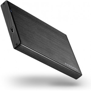 Axagon EE25-XA Caixa para Discos Rígidos Compartimento HDD SSD Preto 2.5"