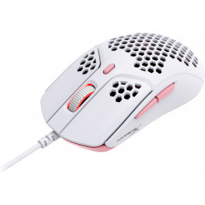 HyperX Pulsefire Haste – Rato de gaming (Branco-Rosa)