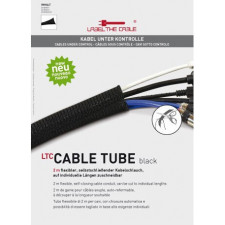 Label-the-cable CABLE TUBE tira para atar cabos Poliéster Preto 1 unidade(s)