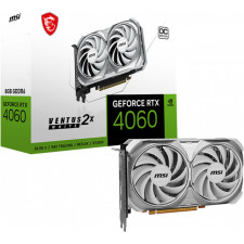 MSI GeForce RTX 4060 VENTUS 2X WHITE 8G OC NVIDIA 8 GB GDDR6