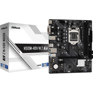 Asrock H510M-HDV M.2 SE Intel H470 LGA 1200 (Socket H5) micro ATX