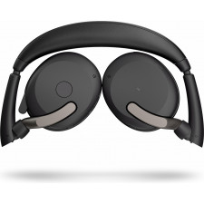 Jabra Evolve2 65 Flex Auscultadores Com fios e sem fios Fita de cabeça Escritório Call center Bluetooth Preto