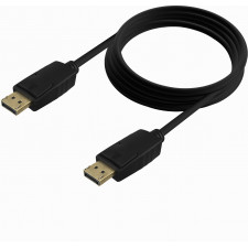 AISENS A124-0740 cabo DisplayPort 2 m Preto