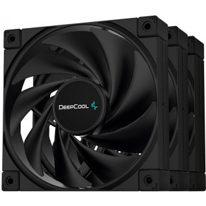 DeepCool FK120-3 in 1 Processador Ventoinha 12 cm Preto 3 unidade(s)