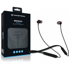 Conceptronic BRENDAN01B auscultador Auscultadores Sem fios Intra-auditivo Chamadas Música Bluetooth Preto