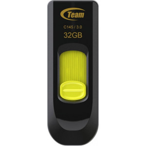 Team Group C145 unidade de memória USB 32 GB USB Type-A 3.2 Gen 1 (3.1 Gen 1) Preto, Amarelo