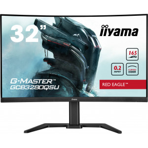 iiyama G-MASTER GCB3280QSU-B1 monitor de ecrã 80 cm (31.5") 2560 x 1440 pixels LED Preto