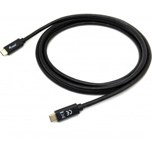 Equip 128347 cabo USB 2 m USB 3.2 Gen 1 (3.1 Gen 1) USB C Preto